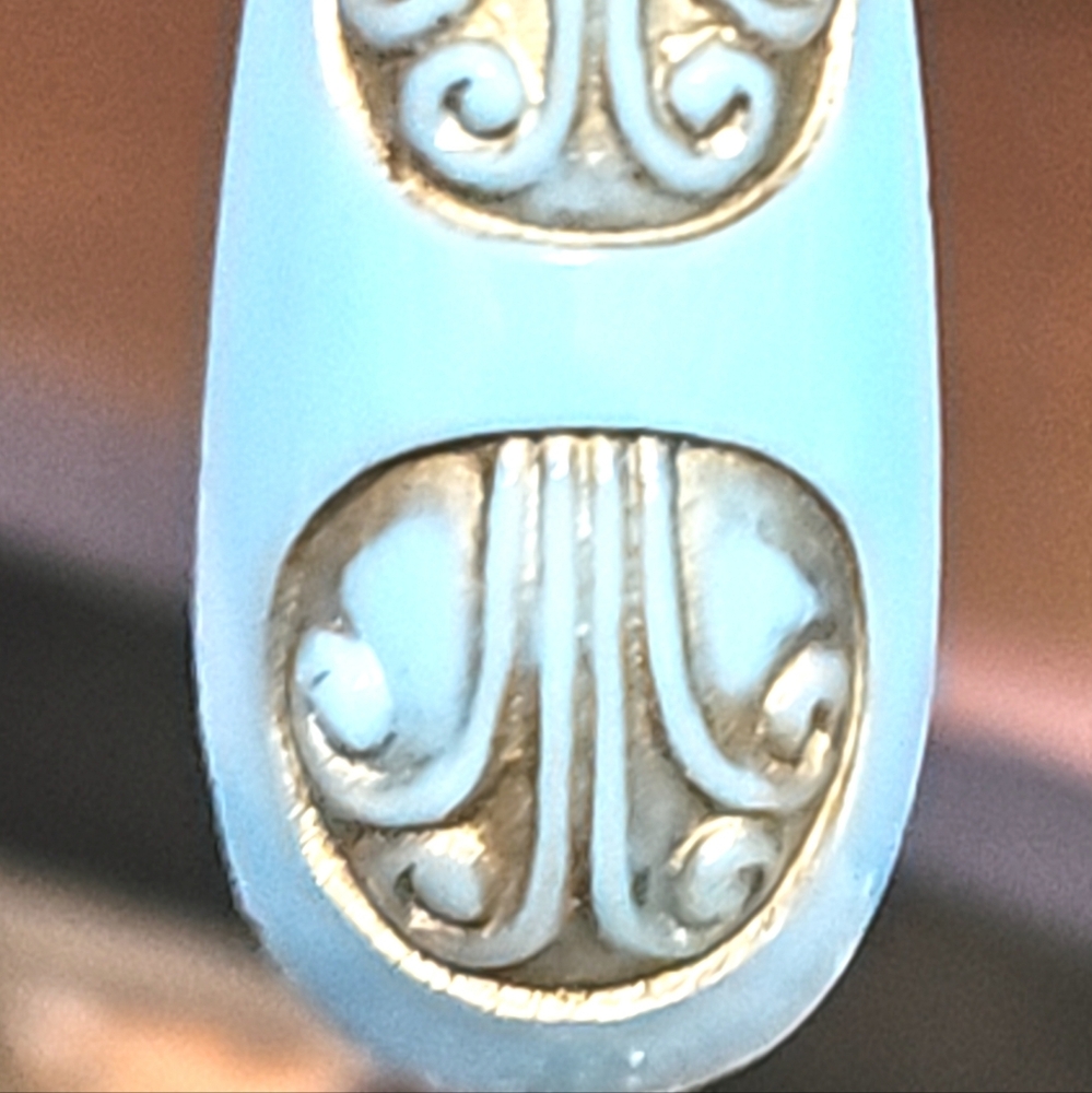 Czech Shoulder Duster Earrings - Picture 7 of 7
